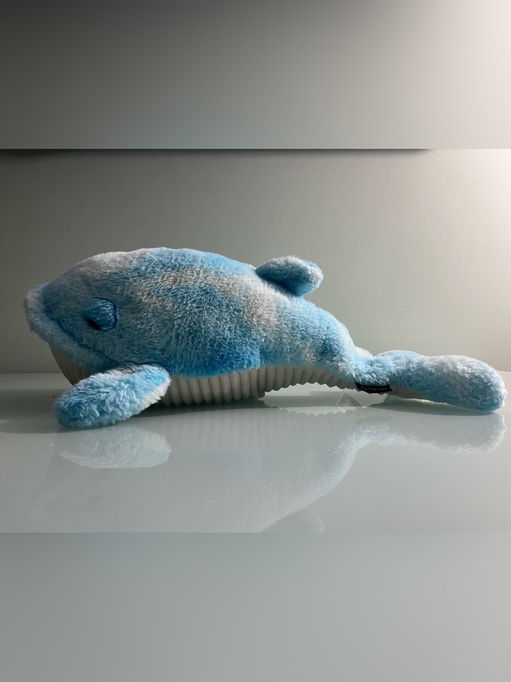 FAO Schwarz 17" Glow Brights LED with Sound Whale Toy Plush